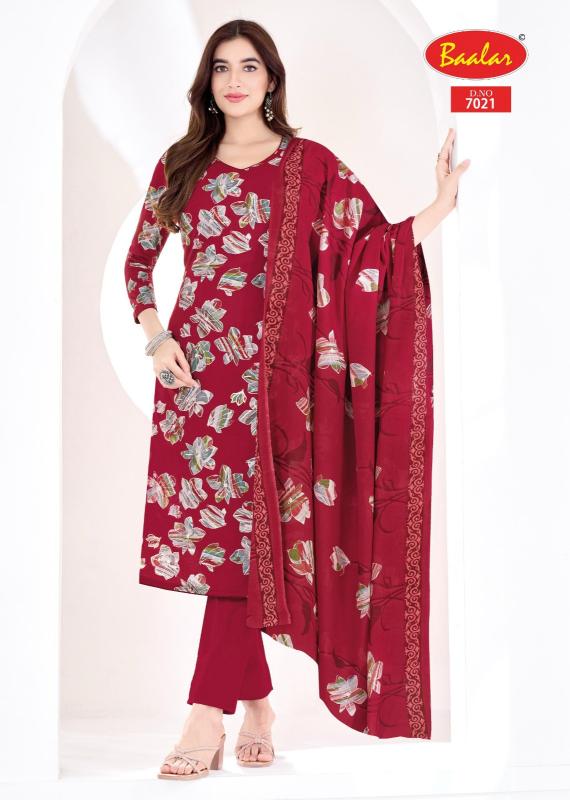 Baalar pashmina vol-7 latest dress materials wholesale
